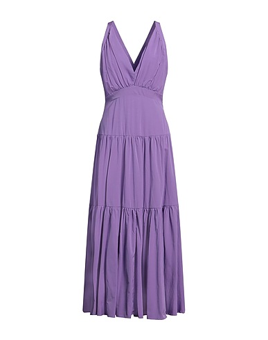 MANILA GRACE Long dress 53% Polyester, 47% Cotton