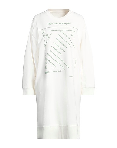 MM6 MAISON MARGIELA Midi dress White 100% Cotton
