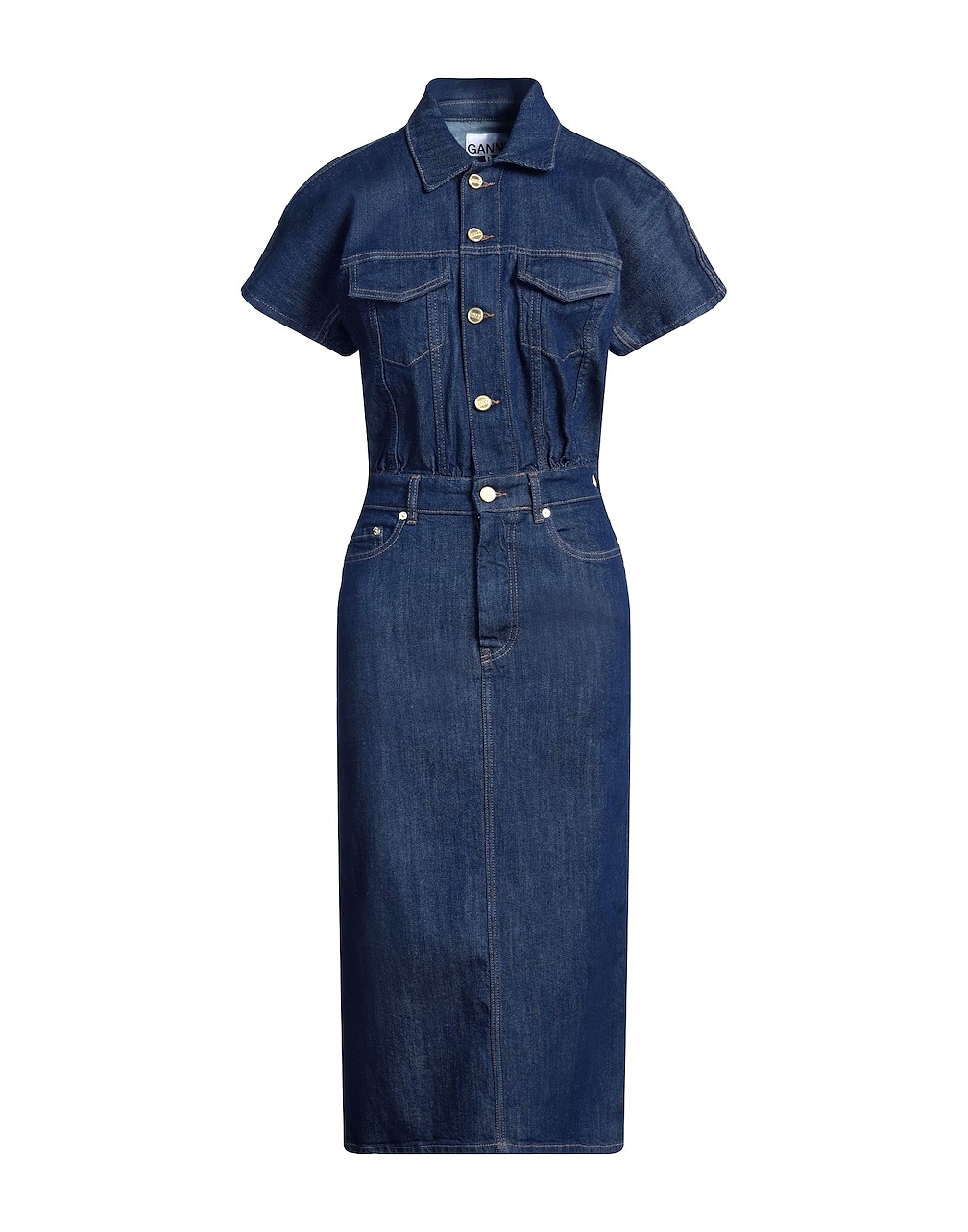 GANNI - Midi dresses