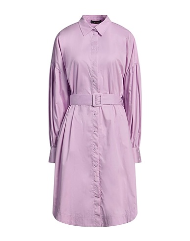 ACTITUDE by TWINSET Midi dress Lilac 100% Cotton, Polyester