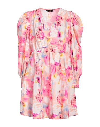 ACTITUDE by TWINSET Short dress Fuchsia 100% Cotton