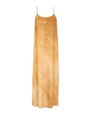UMA WANG Midi dress Sand 94% Silk, 6% Elastane