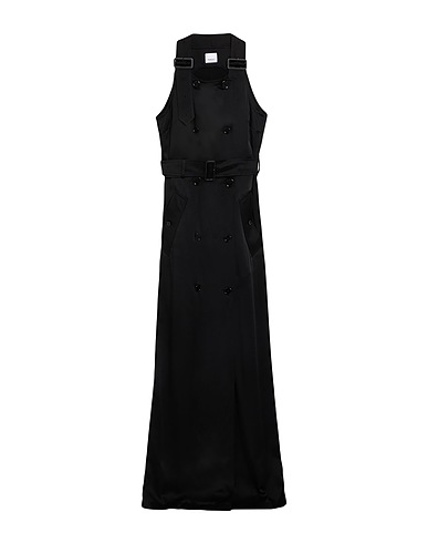 BURBERRY Vestito elegante Nero 60% Acetato, 40% Viscosa