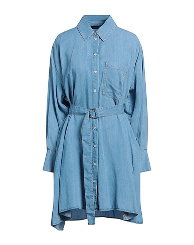 ACTITUDE by TWINSET Denim dress Blue 100% Lyocell, Polyester