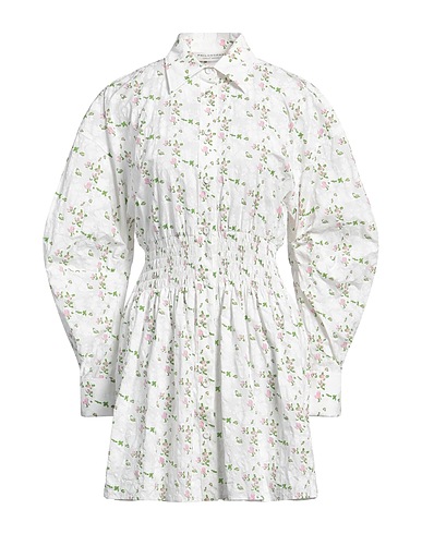 PHILOSOPHY di LORENZO SERAFINI Shirt dress White 100% Cotton