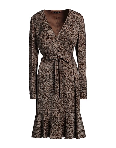 MARCIANO by GUESS Midi dress Sage green 90% Polyester, 10% Elastane