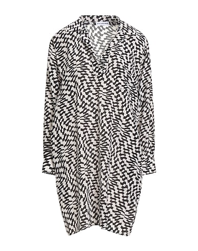ATTIC AND BARN Vestito chemisier 68% Viscosa, 32% Seta
