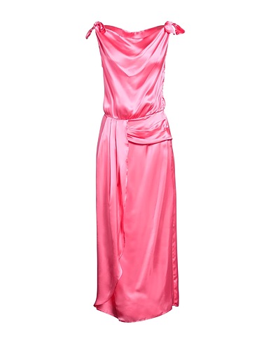 MANILA GRACE Midi dress Pink 100% Viscose