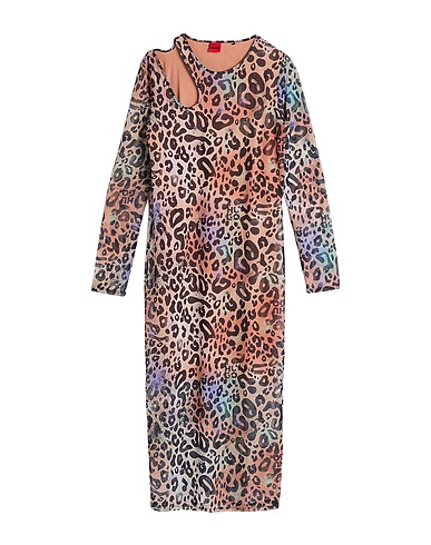 HUGO Midi dress 94% Polyester, 6% Elastane