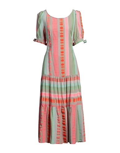 BYE Vestito midi 46% Cotone, 32% Viscosa, 22% Poliestere