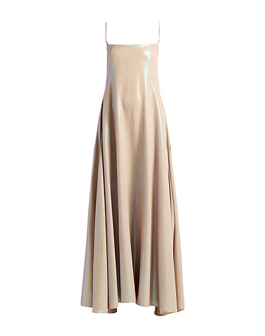 CO.GO Long dress Beige 100% Polyester