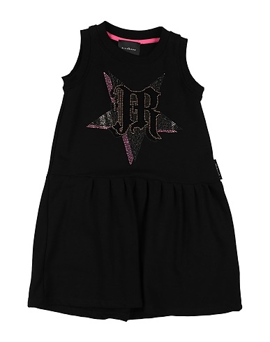 JOHN RICHMOND Dress Black 100% Cotton