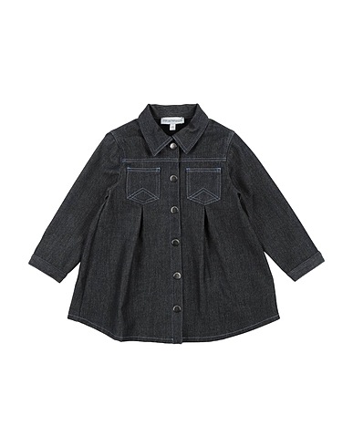 EMPORIO ARMANI Baby dress Blue 64% Polyester, 31% Viscose, 5% Elastane
