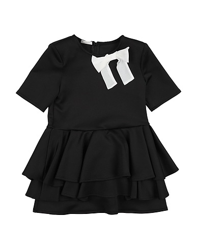 MISS GRANT Dress Black 95% Polyester, 5% Elastane