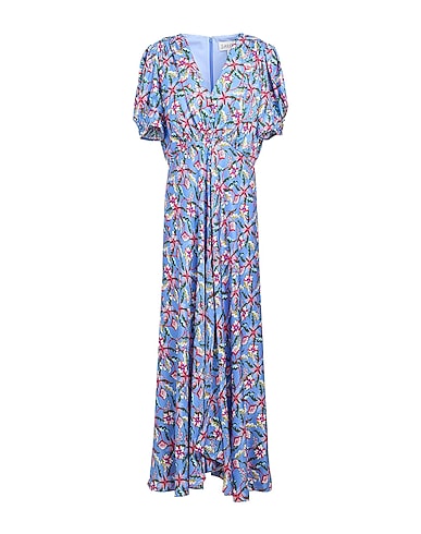 SALONI Long dress 100% Silk