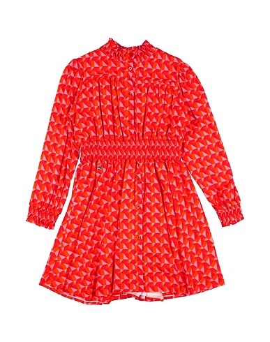 MANILA GRACE Dress Red 97% Viscose, 3% Elastane