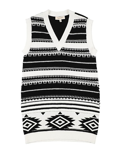 TWINSET Dress Black 50% Viscose, 25% Polyamide, 25% Polyester