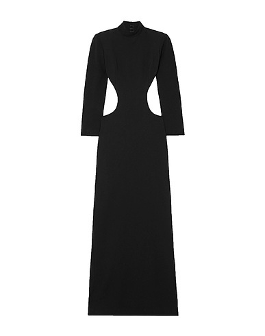 MÔNOT Long dress Black 100% Polyester