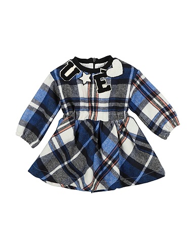 U+É Vestido para bebé  Blue 50% Acrylic, 25% Polyester, 20% Wool, 5% Other Fibres