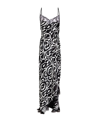 NICHOLAS Long dress Black 72% Acetate, 28% Polyester