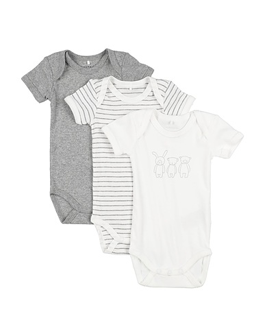 NAME IT® Baby bodysuit White 100% Cotton