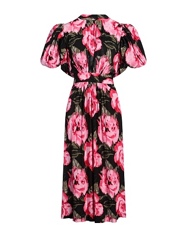 ROTATE BIRGER CHRISTENSEN Midi dress Fuchsia 100% Viscose