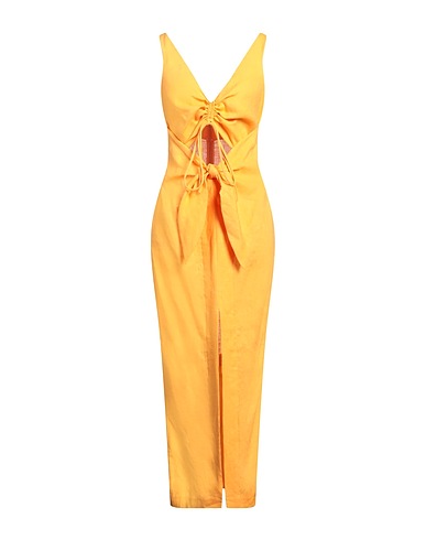 NANUSHKA Robe longue Mandarine 100% Lin