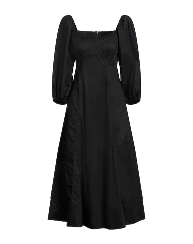 AJE. Robe mi-longue 100% Coton, Polyester