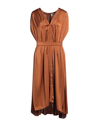 MAISON RABIH KAYROUZ Midi dress Brown 100% Polyester