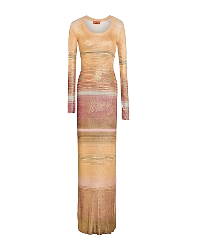 MISSONI Long dress Gold 100% Viscose