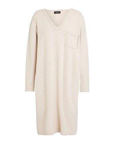 FABIANA FILIPPI Knit dress Light grey 75% Virgin Wool, 15% Silk, 10% Cashmere