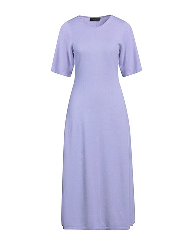 FABIANA FILIPPI Knit dress Lilac 75% Virgin Wool, 15% Silk, 10% Cashmere