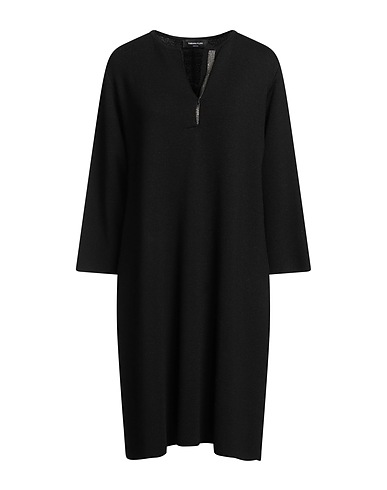 FABIANA FILIPPI Knit dress Black 100% Merino Wool