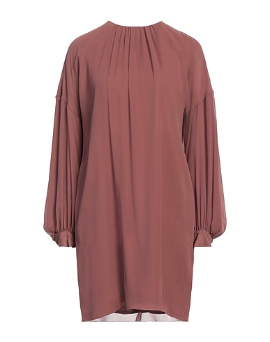 FABIANA FILIPPI Vestito corto Marrone 100% Seta