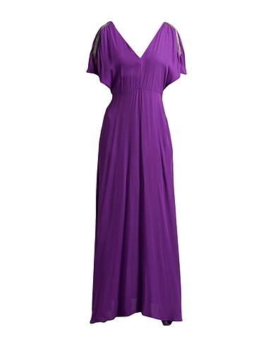 FABIANA FILIPPI Long dress Purple 100% Viscose