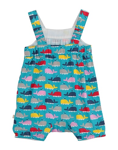 FRUGI Baby jumpsuit  Turquoise 100% Organic cotton