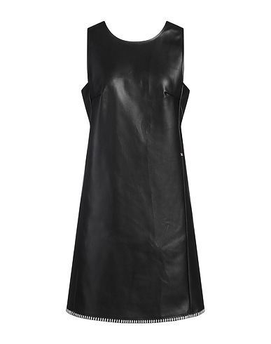 KOCCA Short dress Black 50% Polyurethane, 50% Polyester
