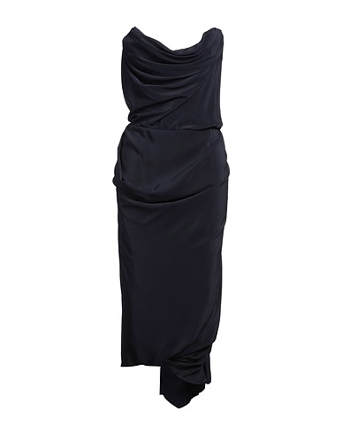 VIVIENNE WESTWOOD Midi dress Navy 100% Silk