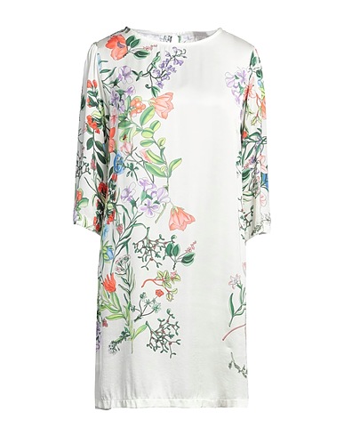 PAPERLACE London Short dress OFF WHITE 100% Viscose