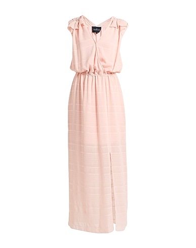 DESIGNERS REMIX Long dress Blush 90% Recycled polyester, 10% Polyester
