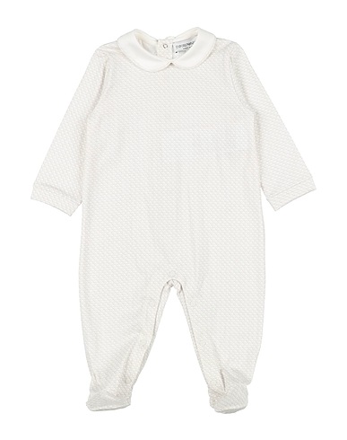 EMPORIO ARMANI Tutina Baby  Beige 100% Cotone