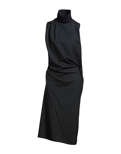 MAISON RABIH KAYROUZ Midi dress Dark green 100% Virgin Wool, Viscose, Polyamide, Elastane