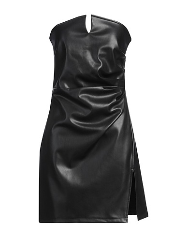 KAOS JEANS Elegant dress Black 50% Polyurethane, 50% Polyester