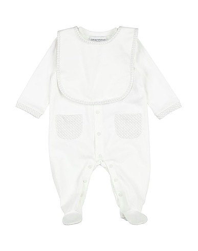 EMPORIO ARMANI Baby accessories set White 100% Cotton