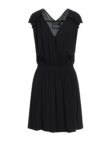 DESIGNERS REMIX Short dress Black 100% Viscose
