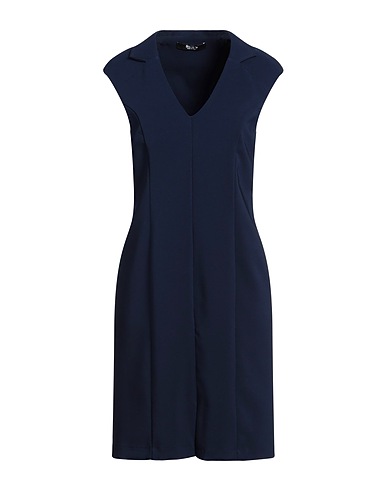 SISTE'S Tubino Blu notte 89% Poliestere, 11% Elastan