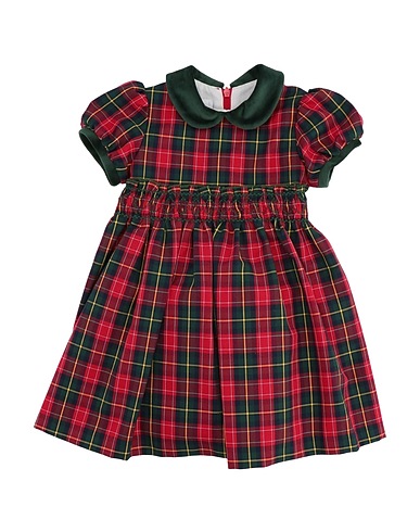 COLORICHIARI Vestido para bebé  Red 65% Polyester, 35% Viscose