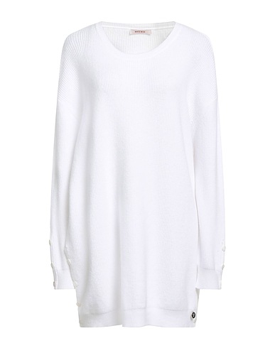 WHITE WISE Mini dresses 56% Viscose, 27% Modal, 17% Nylon