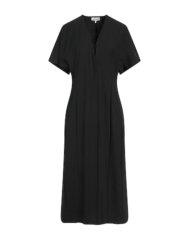 GANNI Robe mi-longue 48% Viscose, 44% Polyester recyclé, 5% Élasthanne, 3% Polyester