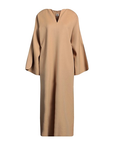 BY MALENE BIRGER ひざ丈ワンピース キャメル ウール 100%